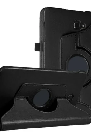 Authentique Étui Rotatif pour Samsung Galaxy Tab A6 10.1 (2016) Noir