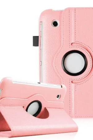 Achat Immédiat Etui Rotatif Rose pour Galaxy Tab 2 7"