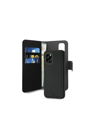 Paiement Sécurisé Etui Folio Puro avec coque magnétique détachable noir pour iPhone 11 Pro