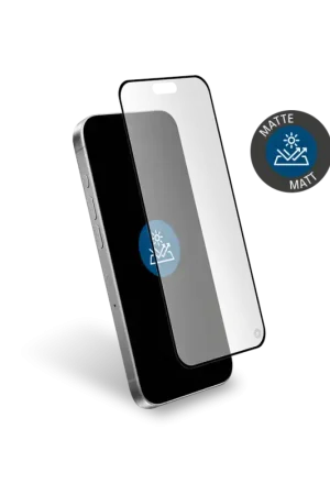 Achetez Aujourd’hui Protège écran iPhone 16 Pro Max 2.5D Mat Garanti à vie Force Glass