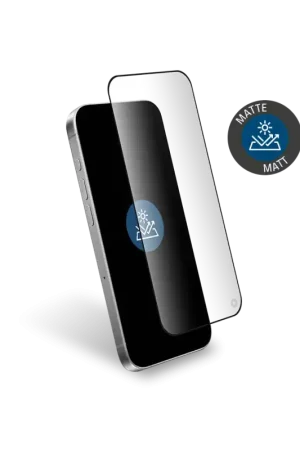 Protège écran iPhone 16 Plus 2.5D Mat Garanti à vie Force Glass Paiement Sécurisé
