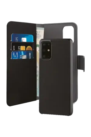 Prix Bas Folio 2 en 1 Huawei P40 Pro Coque Magnétique Noir Puro