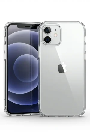 Offre Limitée Coverzs Coque silicone TPU pour iPhone 12 (transparente)
