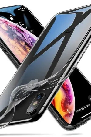 Petit Prix ShieldCase Coque silicone ultra fine iPhone X / Xs (transparent)