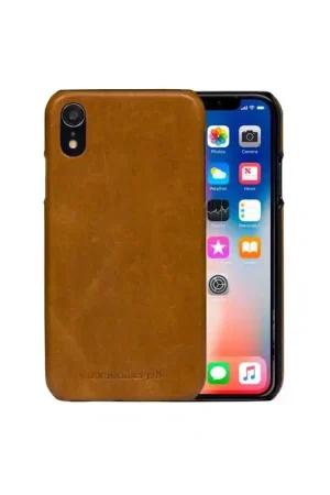dbramante1928 Tune - Coque iPhone XR en cuir - Marron Offre Exclusive