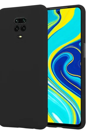 Bon Marché ShieldCase Coque silicone Xiaomi Redmi Note 9 Pro / 9s (noir)