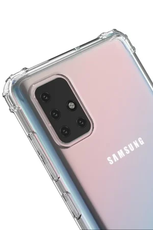 Ceezs Coque Samsung Galaxy M31 antichoc (transparent) Nouvel Arrivage
