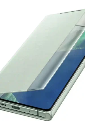 Commander Vite Folio Samsung G Note 20 Clear View Cover Vert Samsung