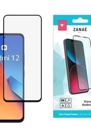 Seulement Aujourd’hui Film de protection Verre trempé pour Redmi 12 Noir