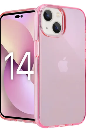 ShieldCase Coque TPU iPhone 14 (rose) Must-Have
