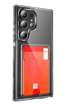ShieldCase Coque en TPU porte cartes Samsung Galaxy S25 Ultra (transparent) Commande En Gros