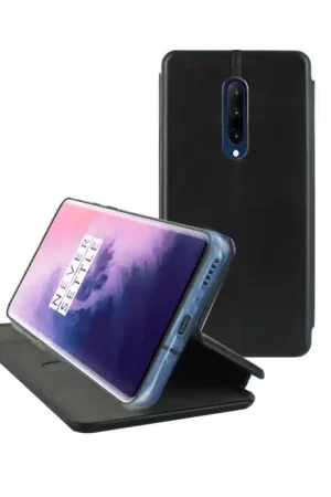 Livraison Express Etui folio Business avec fermeture aimantée pour OnePlus 7 PRO - Noir