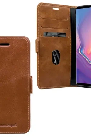 ÉTUI PORTEFEUILLE SAMSUNG GALAXY S10 EN CUIR DBRAMANTE1928 Affaire À Saisir
