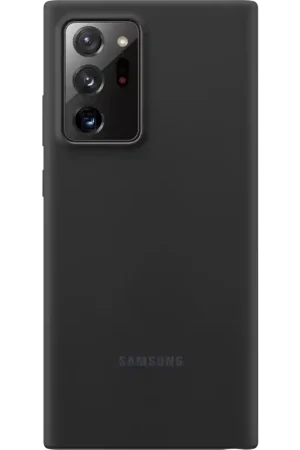 Coque Samsung Galaxy Note 20 Ultra Silicone noire Retour Gratuit