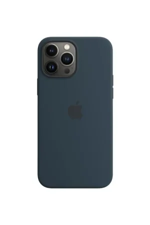 Coque En Silicone Apple Avec Magsafe Pour Iphone 13 Pro Max Bleu Abyss Offre Limitée