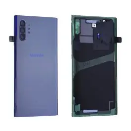 Commande En Gros Vitre Arrière Samsung Galaxy Note 10+ (N975F) GH82-20588D Bleu Origine