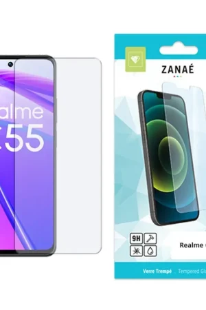 Prix Choc Film Protecteur en Verre Trempé pour Realme C55