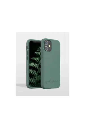 Nouvel Arrivage Coque iPhone 12 mini Natura Night Green - Eco-conçue Just Green