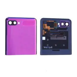 Vitre Arrière Samsung Galaxy Z Flip 4G (F700F) (Haut) Violet Miroir Origine Satisfait Ou Remboursé