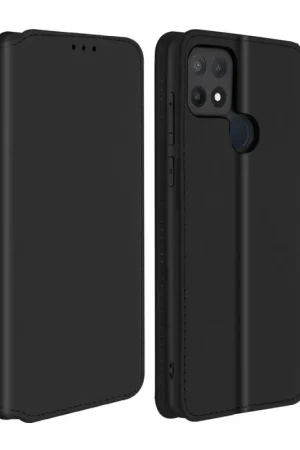 Paiement Sécurisé Book case sans fenêtre pour OPPO A16/A16S - NOIR