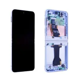 Soldes Écran Samsung Galaxy Z Flip6 5G (F741B) Blanc + Châssis Origine