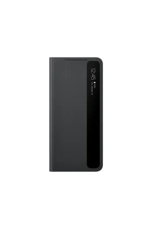 Dernière Chance Folio Samsung G S21 Ultra 5G Clear View Cover Noir Samsung