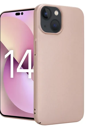 ShieldCase Coque ultra fine iPhone 14 (or rose) Quantité Limitée