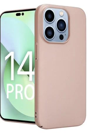 ShieldCase Coque ultra fine iPhone 14 Pro (or rose) Paiement Sécurisé