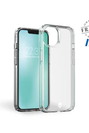 Coque Renforcée iPhone 13 FEEL Made in France Garantie à vie Transparente - 50% Plastique recyclé Force Case Soldes