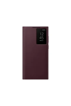 Produit De Marque Folio Samsung G S22 Ultra 5G Clear View Cover Bordeaux Samsung