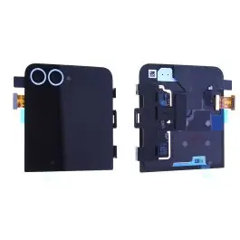 Vitre arriere Samsung Z Flip6 5G (F741B) (Haut) + écran Bleu Origine Commander Maintenant