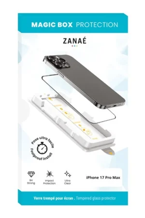 Bon Plan Kit verre trempé Magic Box pour iPhone 17 Pro Max