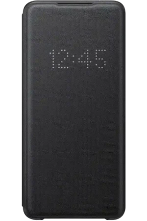 Folio Samsung G S20 Ultra LED View Cover Noir Samsung Vente Directe