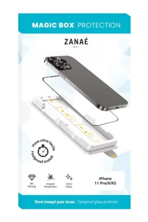 Solde Kit verre trempé pour iPhone 11 Pro/X/XS