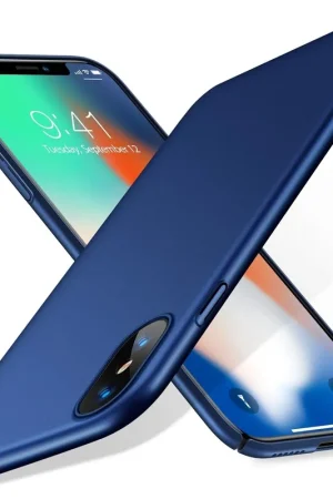 Livraison Gratuite ShieldCase Coque ultra fine iPhone X / Xs (bleu)