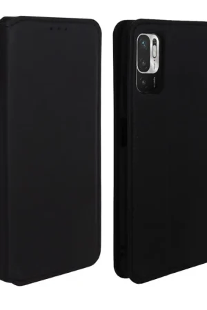 Haute Qualité Book case sans fenêtre pour Xiaomi Redmi NOTE 10 5G - NOIR