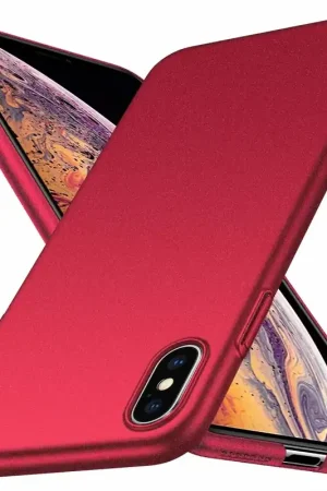 ShieldCase Coque ultra fine iPhone Xs Max (rouge) Expédition Rapide