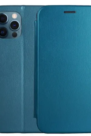 Petit Prix Etui Folio Business avec fermeture aimantée pour iPhone 12 /12 PRO (6.1") - Bleu