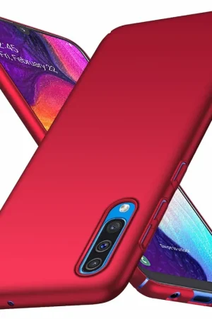 ShieldCase Coque ultra fine Samsung Galaxy A50 (rouge) Haute Qualité