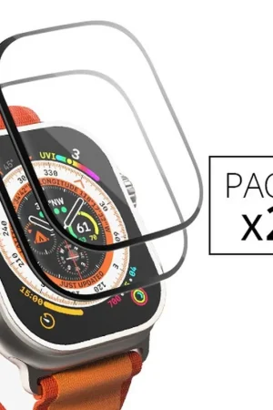 Bon Plan Lot de 2 verres trempés pour Apple Watch 49mm