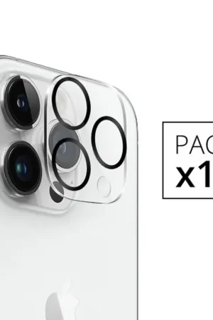 Vente Directe Pack 10 Verres Trempés Caméra iPhone 14 Pro/Pro Max