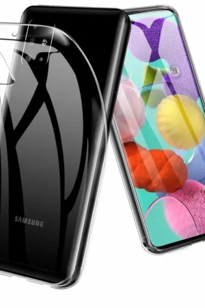 ShieldCase Coque ultra fine silicone pour Samsung Galaxy A51 (transparent) Solde
