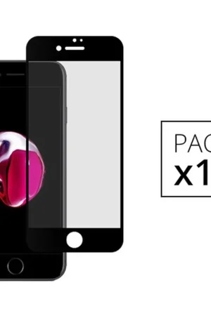 Top Vente Pack de 10 verres trempés Full Cover pour iPhone