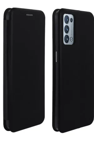 Quantité Limitée Etui pour Oppo Reno6 PRO 5G Folio Business avec fermeture aimantée  - Noir