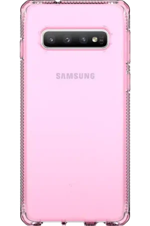 Coque Itskins pour Samsung Galaxy S10 G973 - rose Haute Qualité