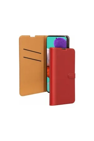 Affaire À Saisir Folio Wallet Samsung G A51 Rouge avec languette de fermeture Bigben