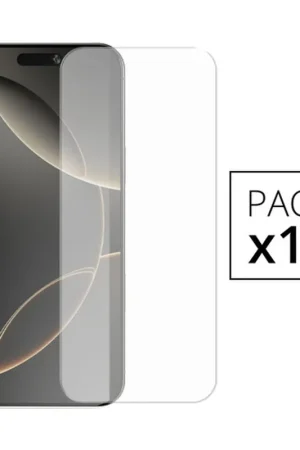 Prix Réduit Pack de 10 Verres trempés pour iPhone 17 Pro et 16 Pro