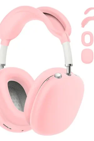Étuis en silicone ShieldCase pour AirPods Max 2 - Ensemble 4 en 1 (rose) Meilleure Vente