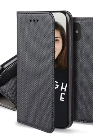 Affaire À Saisir ETUI FOLIO STAND MAGNETIQUE NOIR COMPATIBLE HONOR MAGIC 5 LITE 5G - JAYM