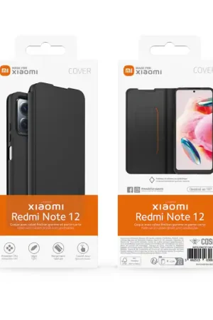 Folio noir Xiaomi Redmi Note 12 4G Bon Plan